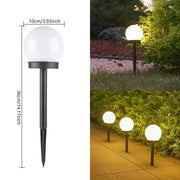 Solar Pathway Globe Lights